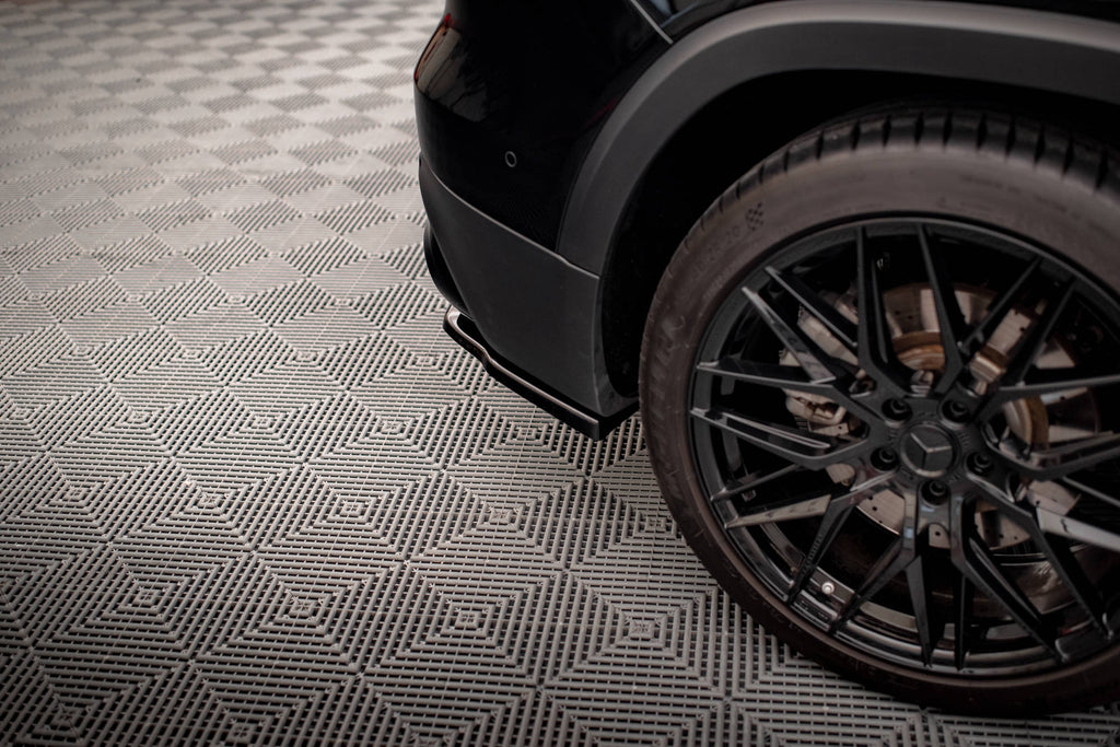 Maxton Design Heck Ansatz Flaps Diffusor passend für Mercedes-AMG GLB 35 / AMG-Line X247 schwarz Hochglanz