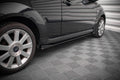 Maxton Design Street Pro Street+ Seitenschweller Leisten + Flaps passend für Ford Fiesta ST Mk6 schwarz Hochglanz