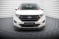 Maxton Design Street+ Spoilerlippe Front Ansatz passend für Ford Edge Sport Mk2 schwarz Hochglanz
