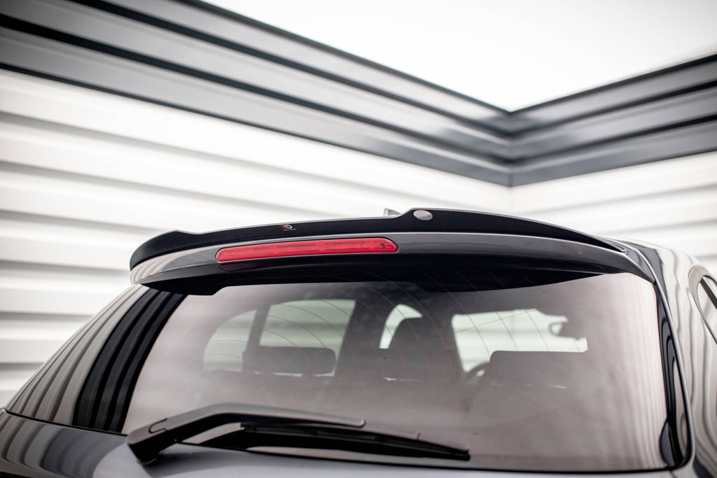 Maxton Design Spoiler CAP V.2 passend für BMW 1er M-Paket / M140i / Standard F20 schwarz Hochglanz