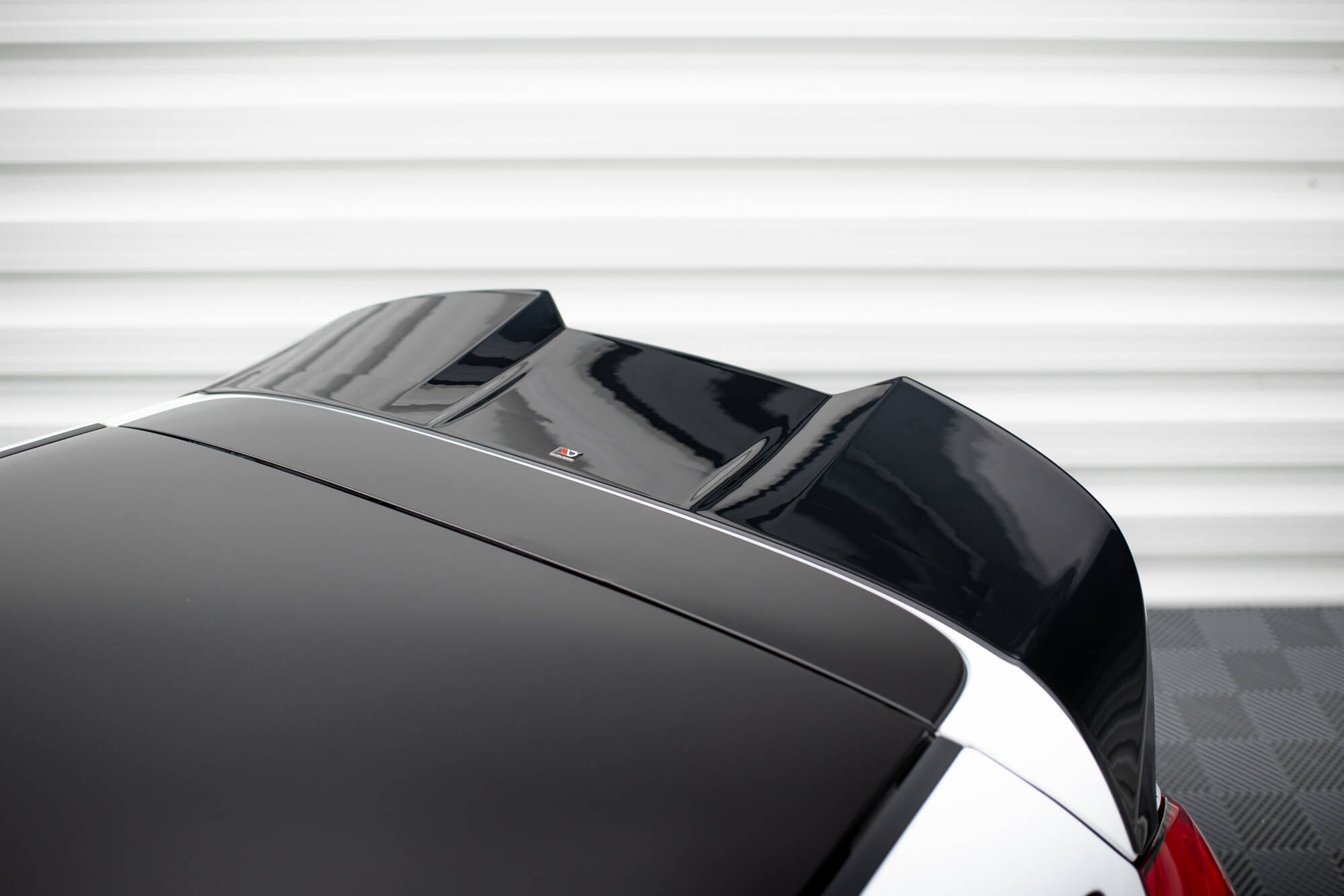 Maxton Design Spoiler CAP 3D passend für Ford Fiesta ST Mk7 Facelift schwarz Hochglanz