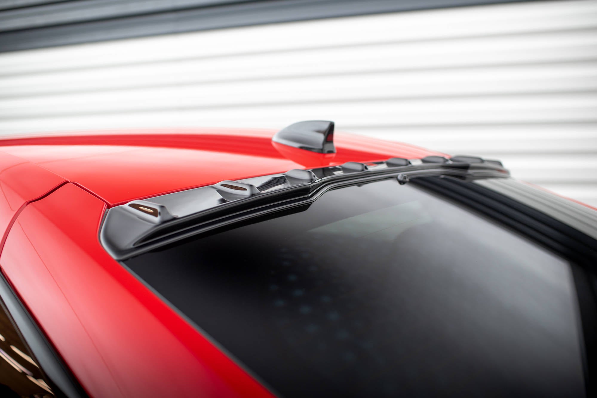 Maxton Design Heckscheiben Spoiler passend für Honda Civic Type-R Mk 11 schwarz Hochglanz