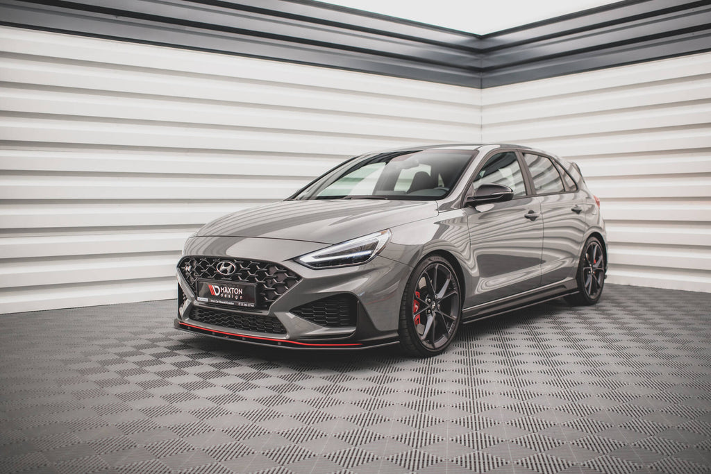 Maxton Design Street Pro Street+ Seitenschweller Leisten V.2 passend für Hyundai I30 N / N-Line Hatchback / Fastback Mk3 / Mk3 Facelift