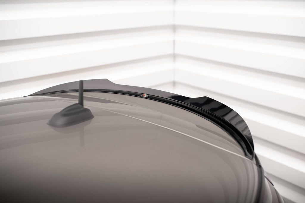 Maxton Design Spoiler CAP passend für Mini Cooper S F56 Facelift schwarz Hochglanz