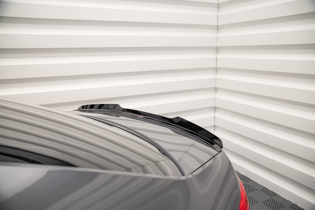 Maxton Design Spoiler CAP passend für Skoda Octavia Liftback Mk3 Facelift schwarz Hochglanz