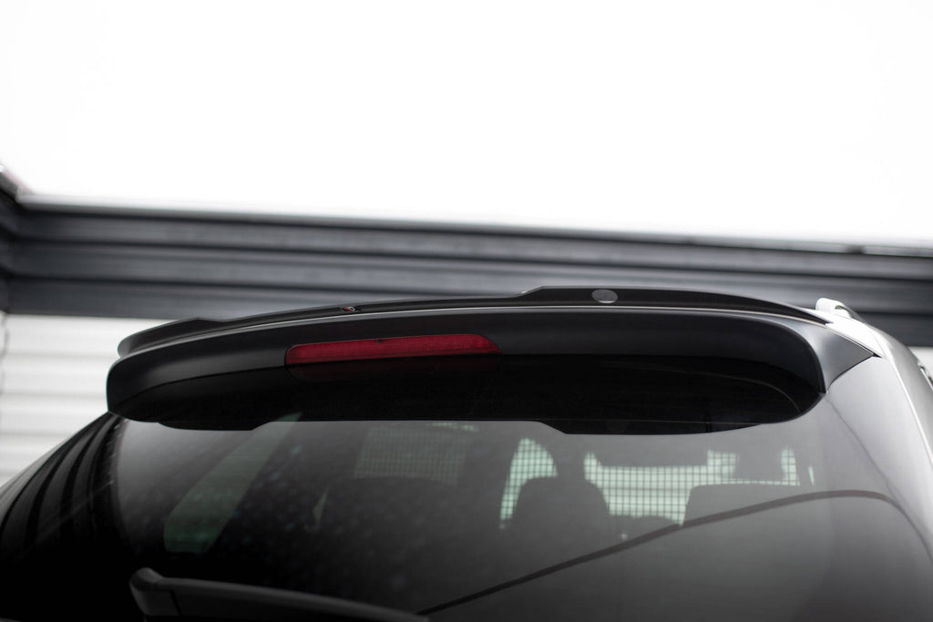 Maxton Design Spoiler CAP passend für BMW X5 E70 Facelift M Paket schwarz Hochglanz