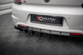 Maxton Design Diffusor Heck Ansatz V.1 passend für VW Scirocco R Mk3 schwarz Hochglanz