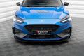 Maxton Design Front Grill Ford Focus ST / ST-Line Mk4 schwarz Hochglanz für Ford Focus St-Line