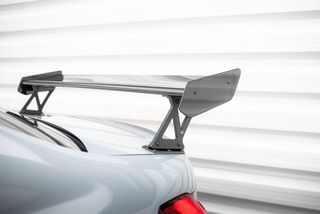 Maxton Design Carbon Spoiler With External Brackets Uprights BMW M3 G80 / M340i G20 / 3 M-Paket G20 / 3 Standard G20 für BMW 3er G20