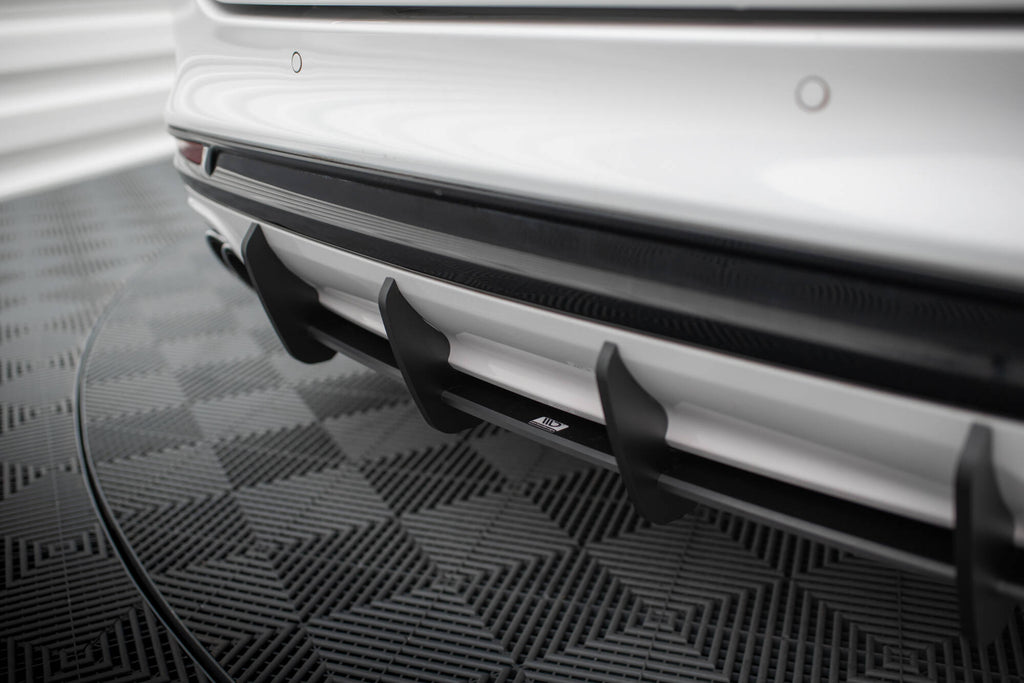 Maxton Design Street Pro Heckschürze passend für Ford Mondeo Sport Mk5 Facelift / Fusion Sport Mk2 Facelift