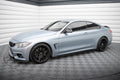 Maxton Design Street Pro Street+ Seitenschweller Leisten passend für BMW 4er Coupe / Gran Coupe / Cabrio M-Paket F32 / F36 / F33