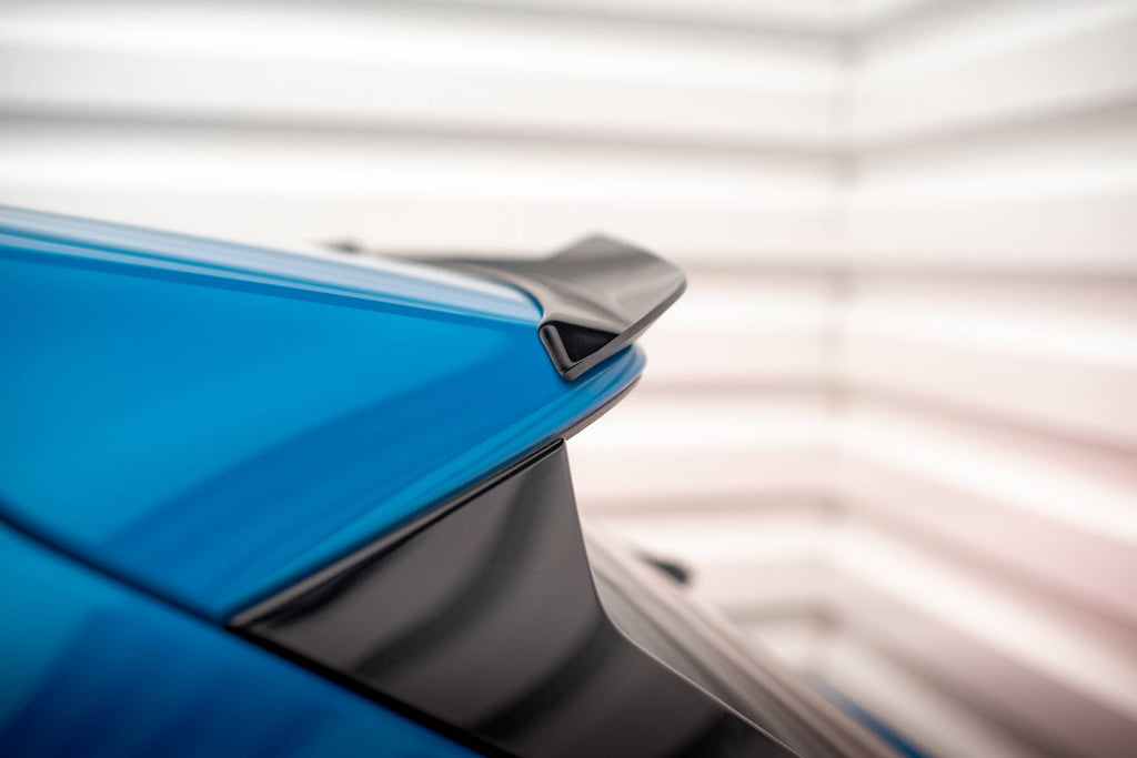 Maxton Design Höher Spoiler Spoiler CAP passend für Audi e-tron schwarz Hochglanz