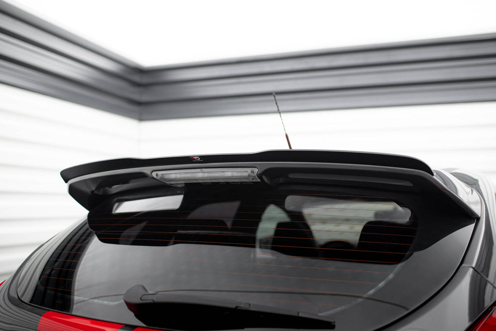 Maxton Design Spoiler CAP passend für Ford Focus ST Mk3 / Mk3 FL schwarz Hochglanz