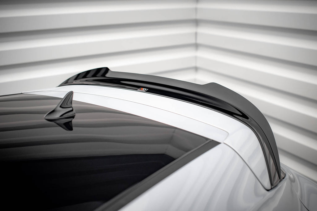 Maxton Design Spoiler CAP passend für Opel Astra GTC OPC-Line J schwarz Hochglanz
