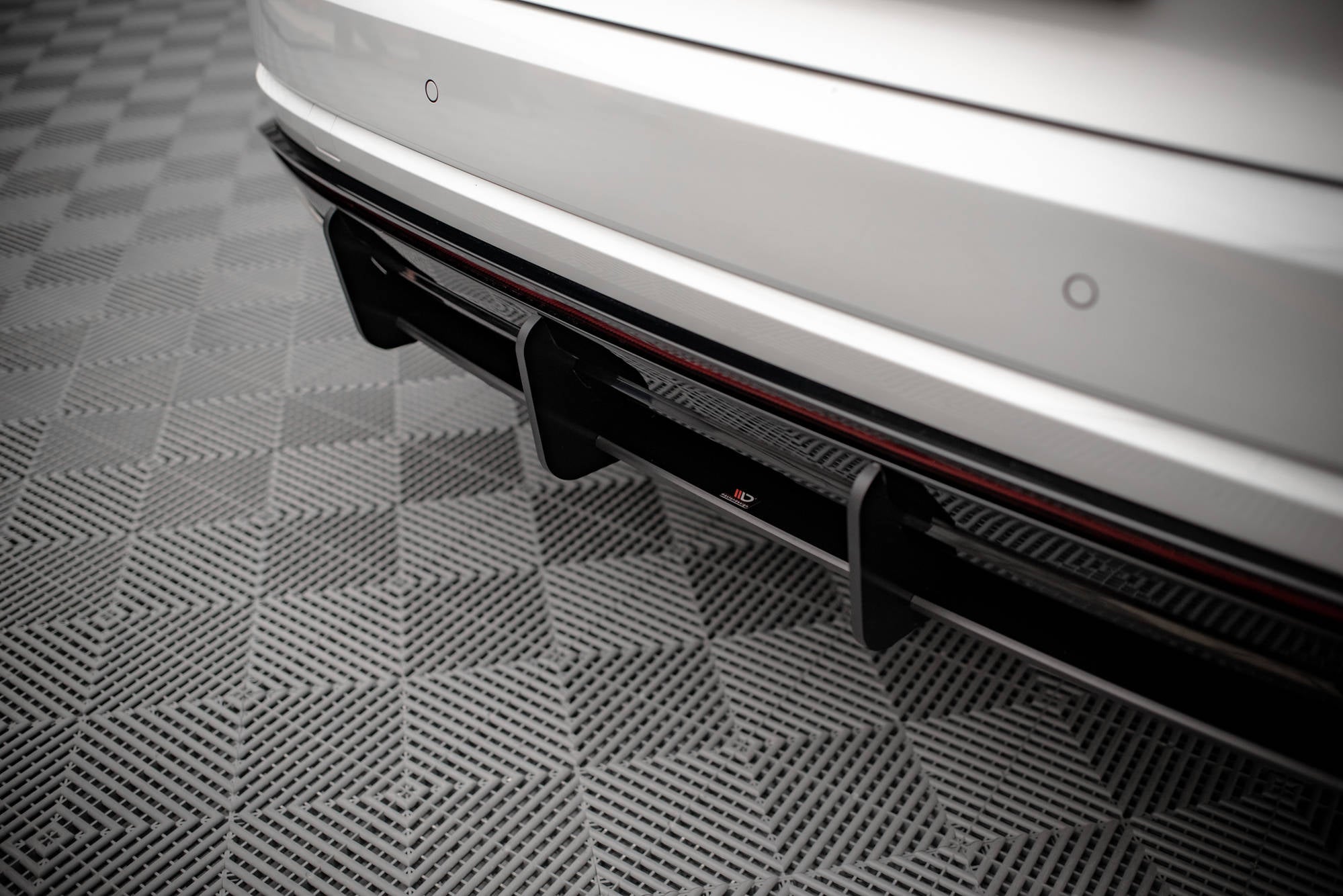 Maxton Design Street Pro Heckschürze passend für VW Touareg R-Line Mk3