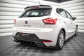 Maxton Design Spoiler CAP passend für Seat Ibiza FR/ Standard Mk5 schwarz Hochglanz