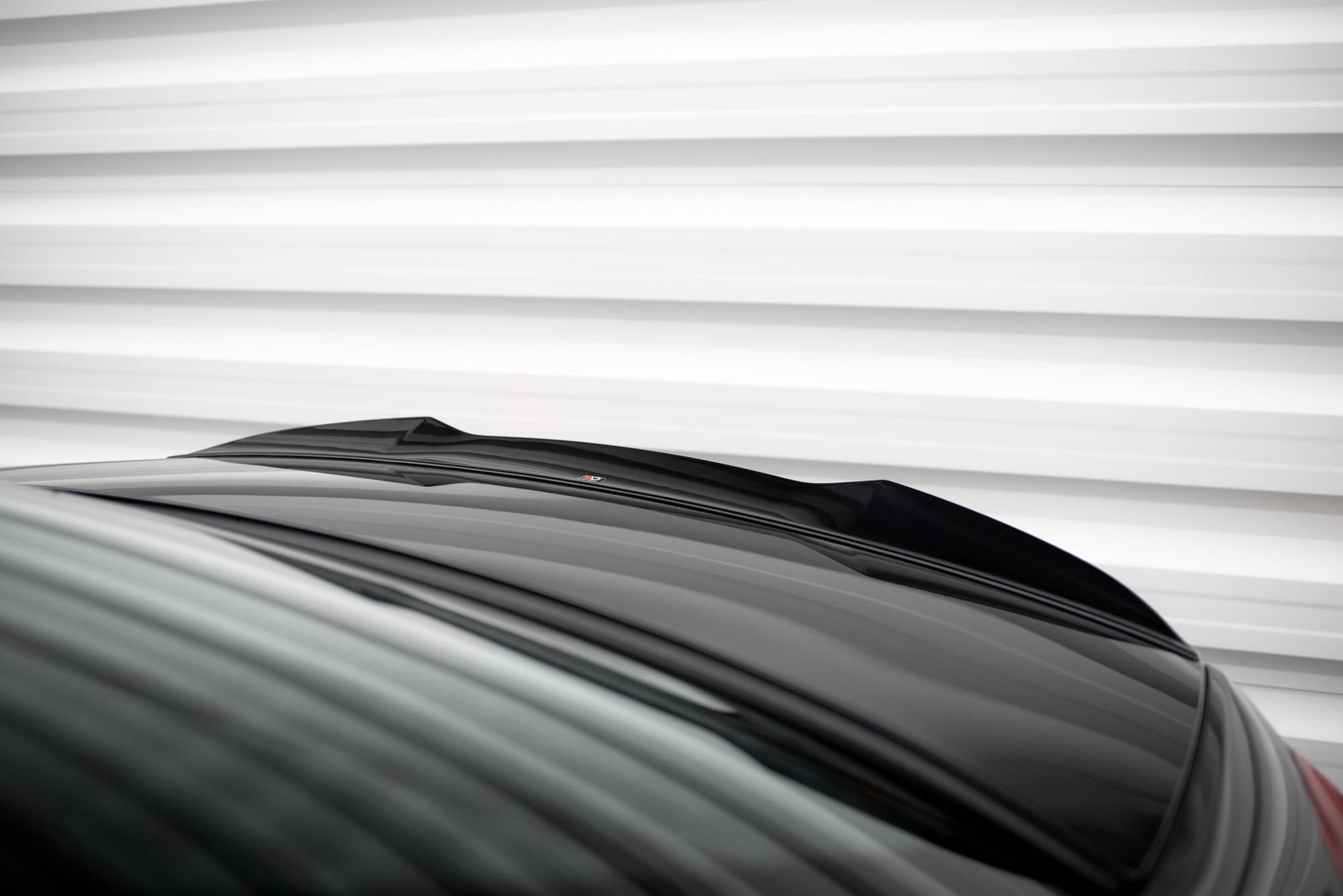 Maxton Design Spoiler CAP 3D passend für Mercedes-Benz S W222 / W222 Facelift schwarz Hochglanz