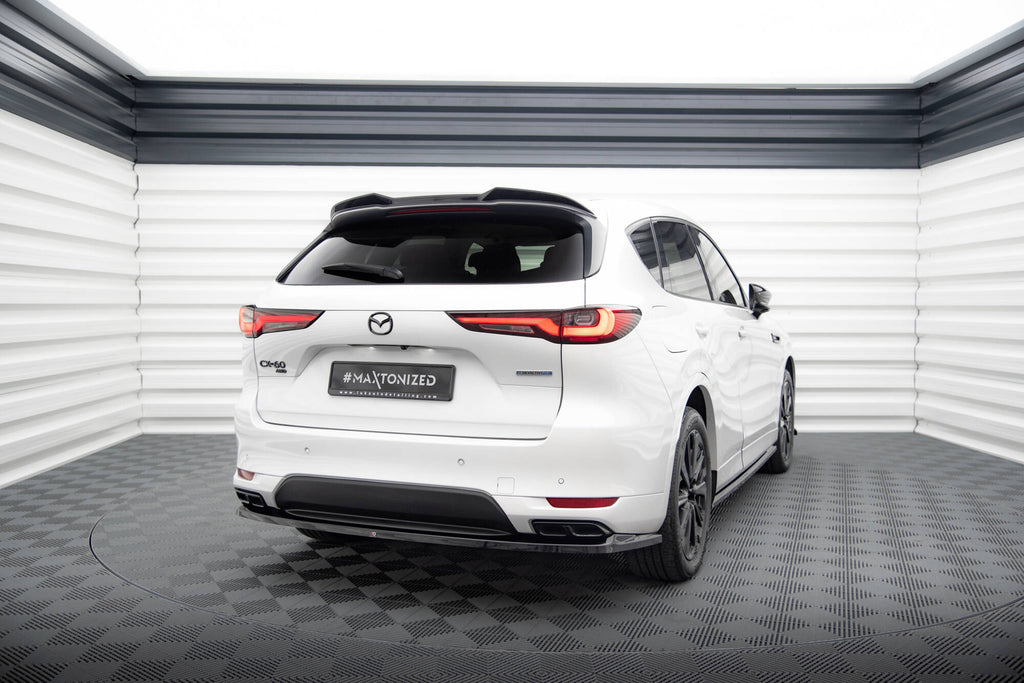 Maxton Design Spoiler CAP 3D passend für Mazda CX-60 Mk1 schwarz Hochglanz
