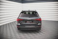 Maxton Design Heck Ansatz Flaps Diffusor passend für Audi A4 B9 schwarz Hochglanz