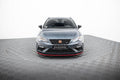 Maxton Design Street+ Spoilerlippe Front Ansatz V.3 passend für Seat Leon Cupra / FR Mk3 FL