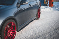 Maxton Design Street+ Seitenschweller Leisten V.2 passend für Honda Accord Mk7 Type-S schwarz Hochglanz