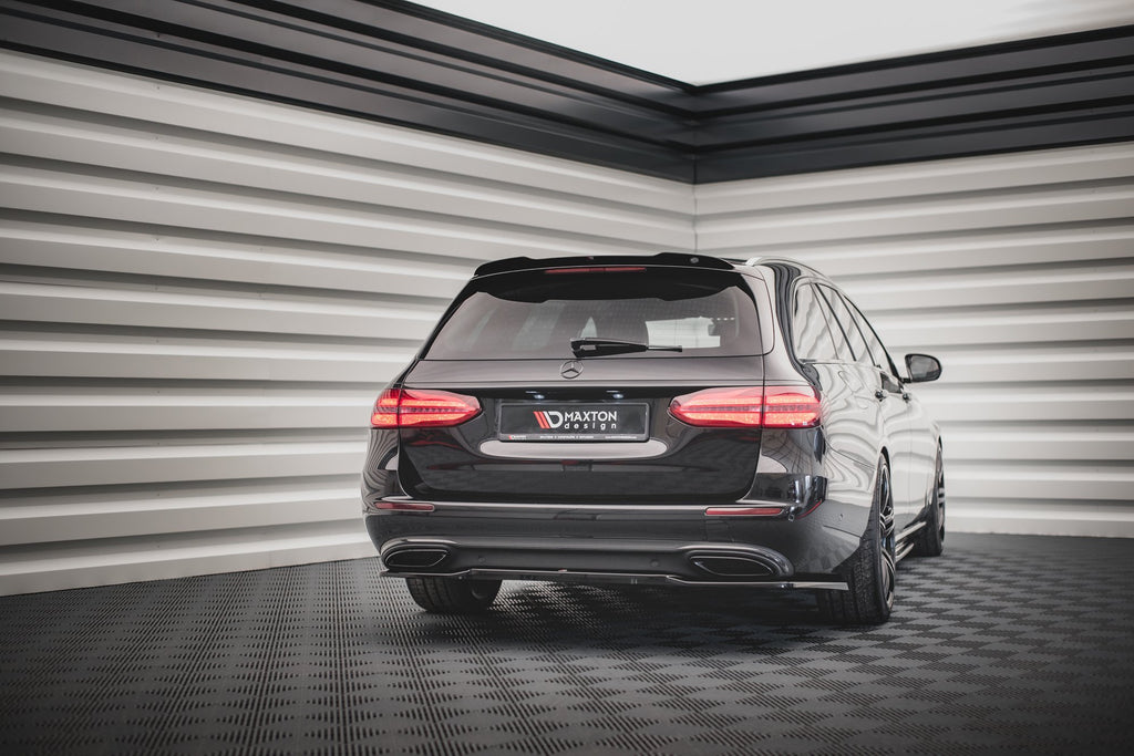 Maxton Design Heckansatz Mercedes-Benz E W213 schwarz Hochglanz für Mercedes-Benz E Klasse W213