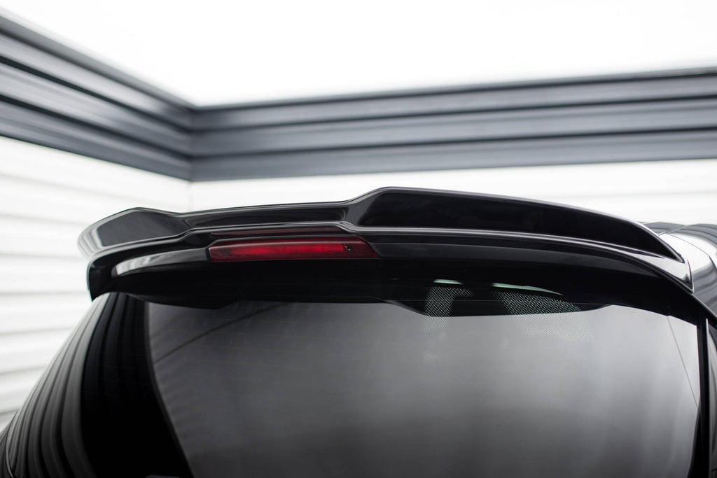 Maxton Design Spoiler CAP 3D passend für Ford S-Max ST-Line Mk2 Facelift schwarz Hochglanz