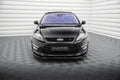 Maxton Design Street+ Spoilerlippe Front Ansatz V.1 passend für Ford Mondeo ST-Line Limousine Mk4 Facelift schwarz Hochglanz