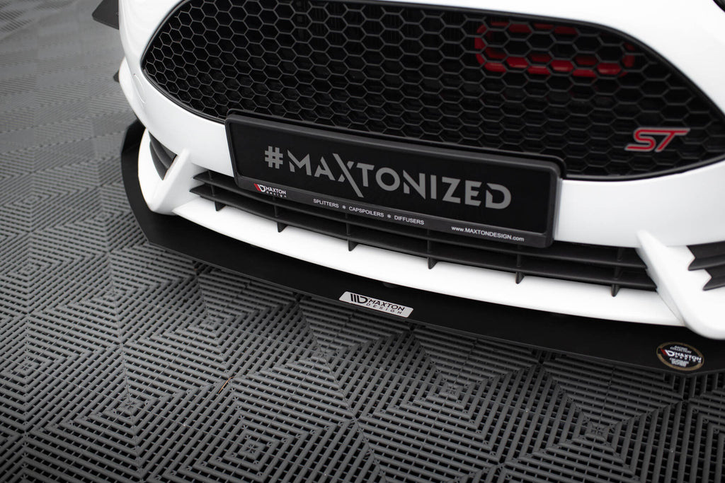 Maxton Design Front Sport Diffusor V.3 Ford Fiesta ST Mk7 FL für Ford Fiesta ST