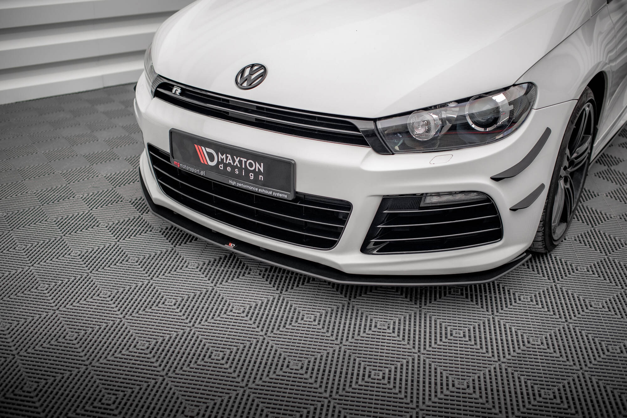 Maxton Design Street Pro Street+ Spoilerlippe Front Ansatz passend für VW Scirocco R Mk3
