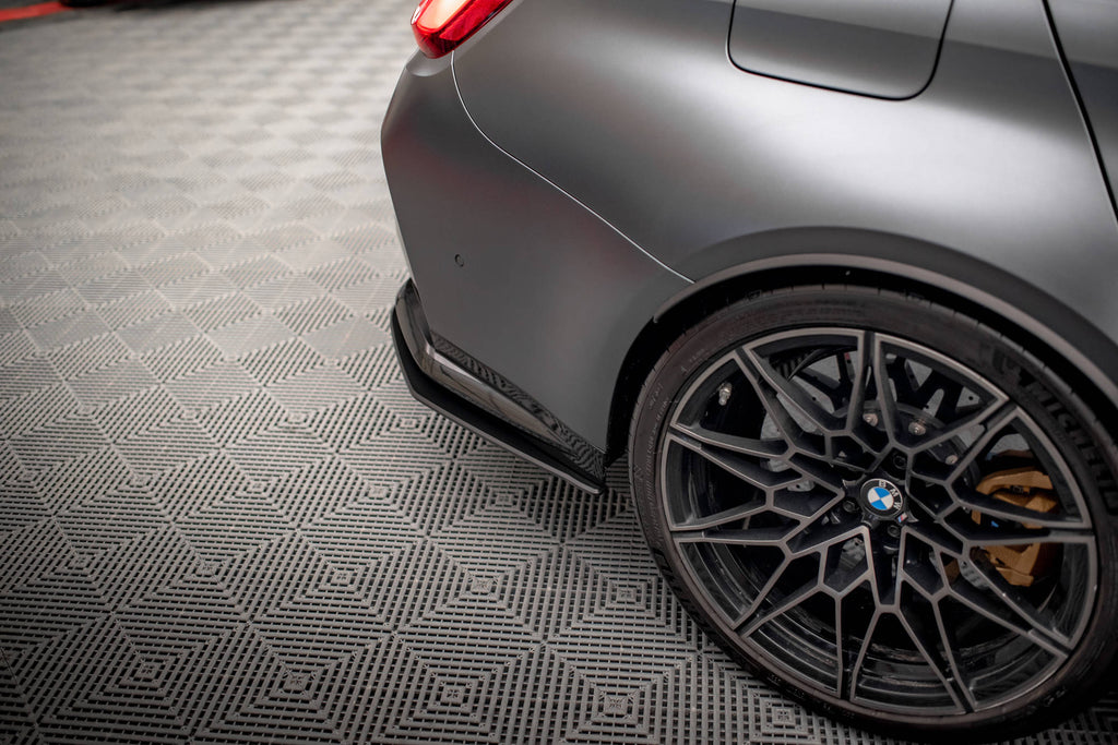 Maxton Design Street Pro Heck Ansatz Flaps Diffusor passend für BMW M3 Limousine / Touring G80 / G81