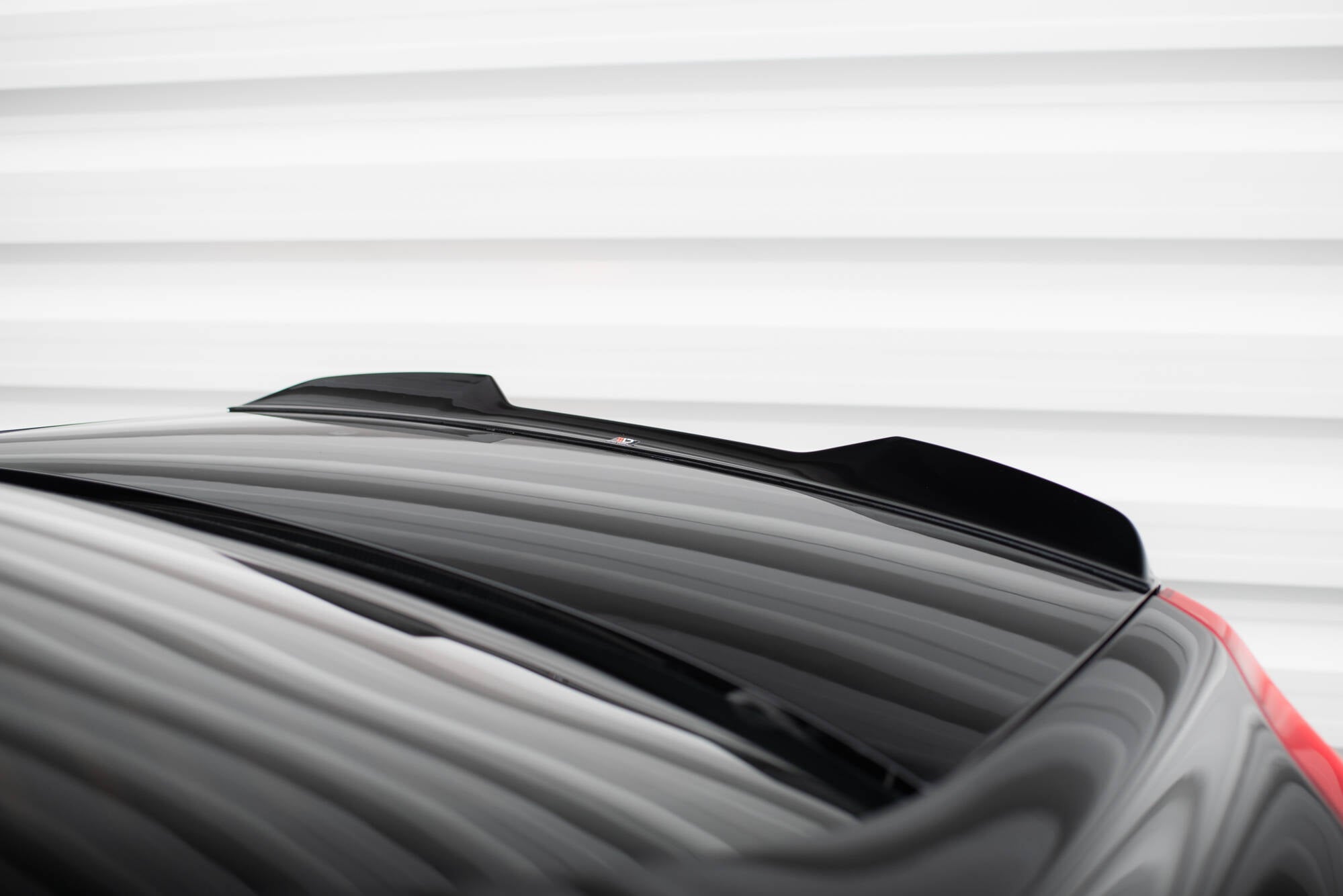 Maxton Design Spoiler CAP 3D passend für Volvo S80 Mk2 schwarz Hochglanz