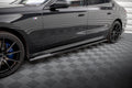 Maxton Design Street+ Seitenschweller Leisten passend für BMW 7 G70 schwarz Hochglanz
