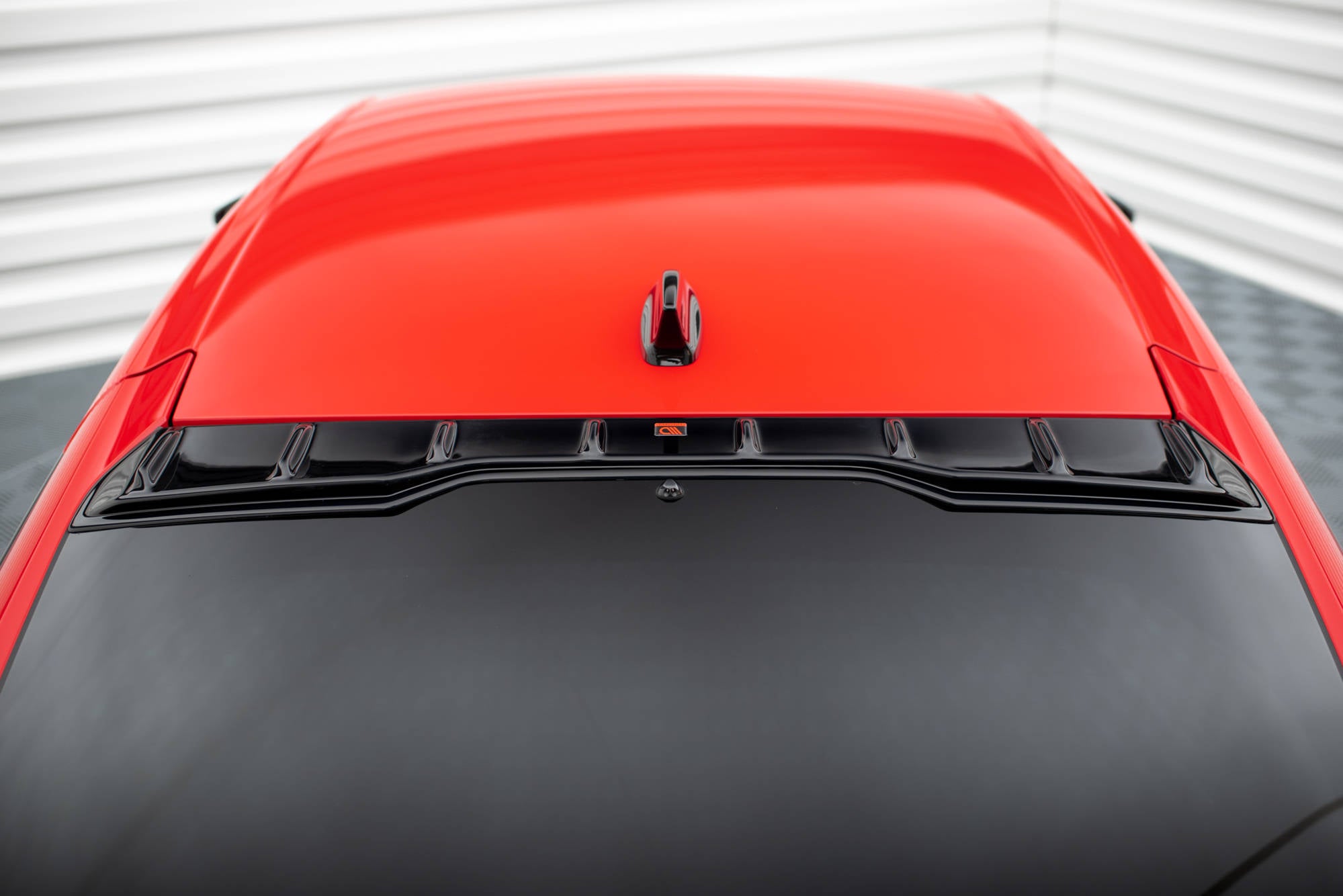 Maxton Design Heckscheiben Spoiler passend für Honda Civic Type-R Mk 11 schwarz Hochglanz