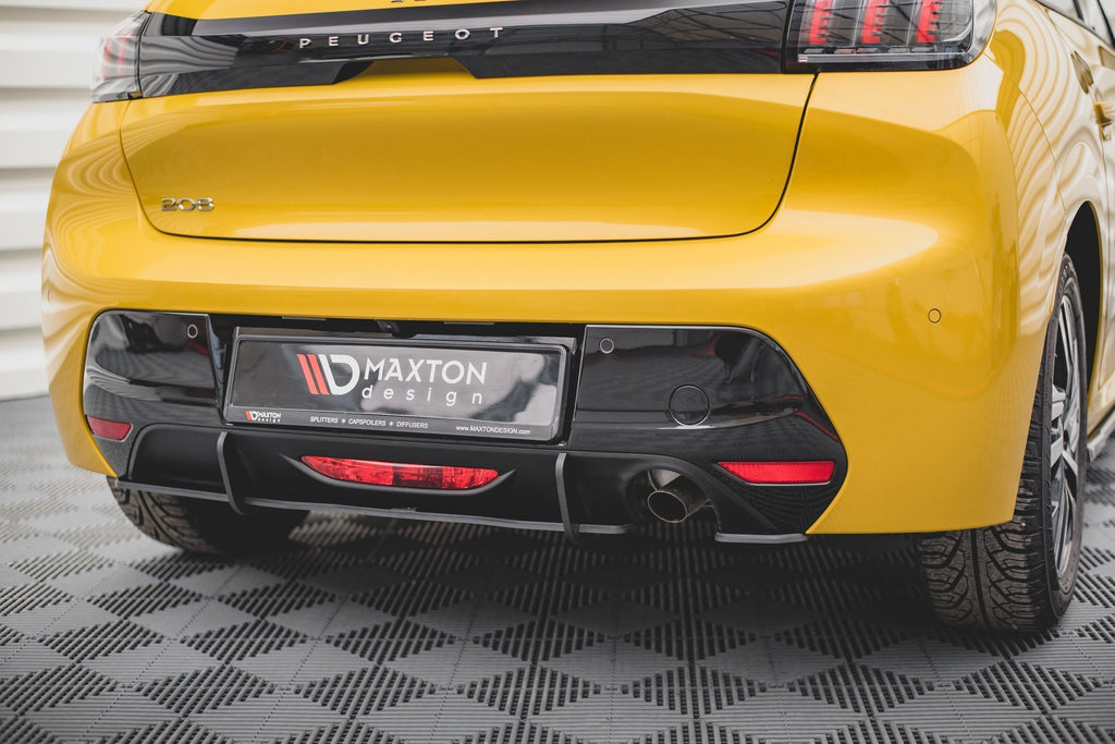 Maxton Design Street Pro Heckschürze passend für Peugeot 208 Mk2