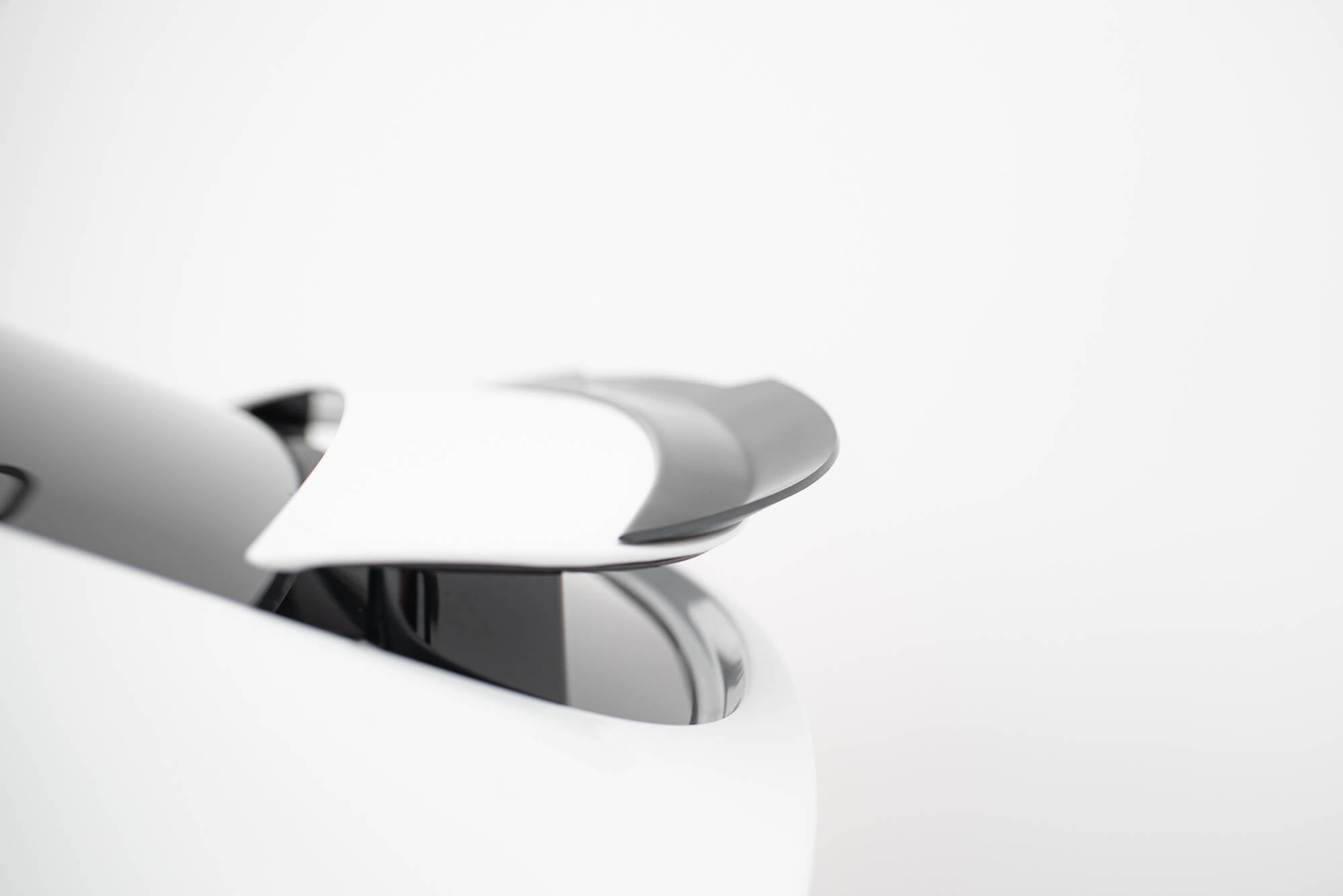 Maxton Design Spoiler CAP V.1 passend für TESLA MODEL X schwarz Hochglanz