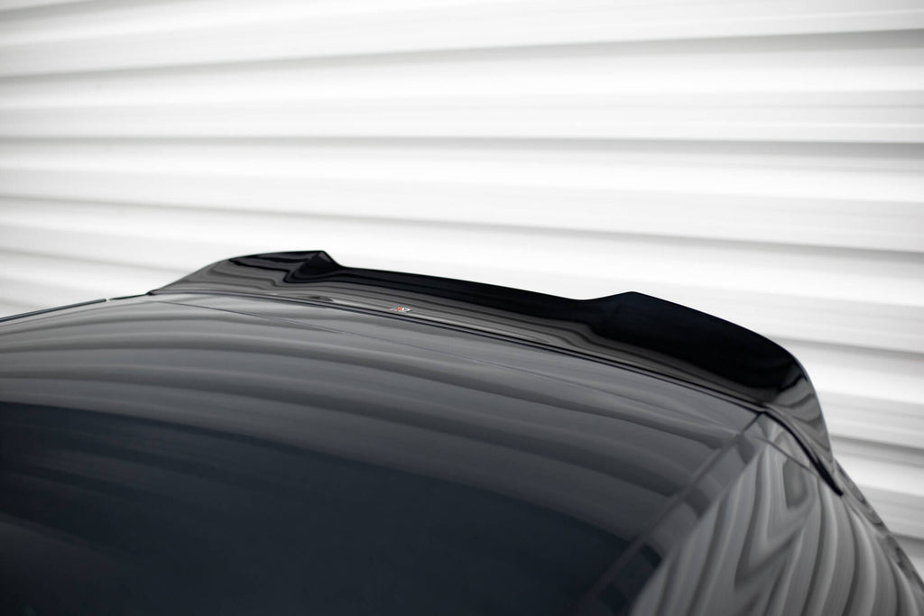 Maxton Design Spoiler CAP 3D passend für VW Golf R / R-Line / GTI / GTD Mk7 / Mk7 Facelift schwarz Hochglanz