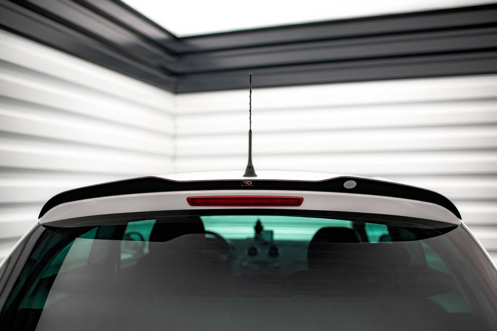 Maxton Design Spoiler CAP passend für Seat Ibiza FR SC Mk4 Facelift schwarz Hochglanz