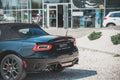 Maxton Design Spoiler CAP passend für Abarth 124 Spider schwarz Hochglanz