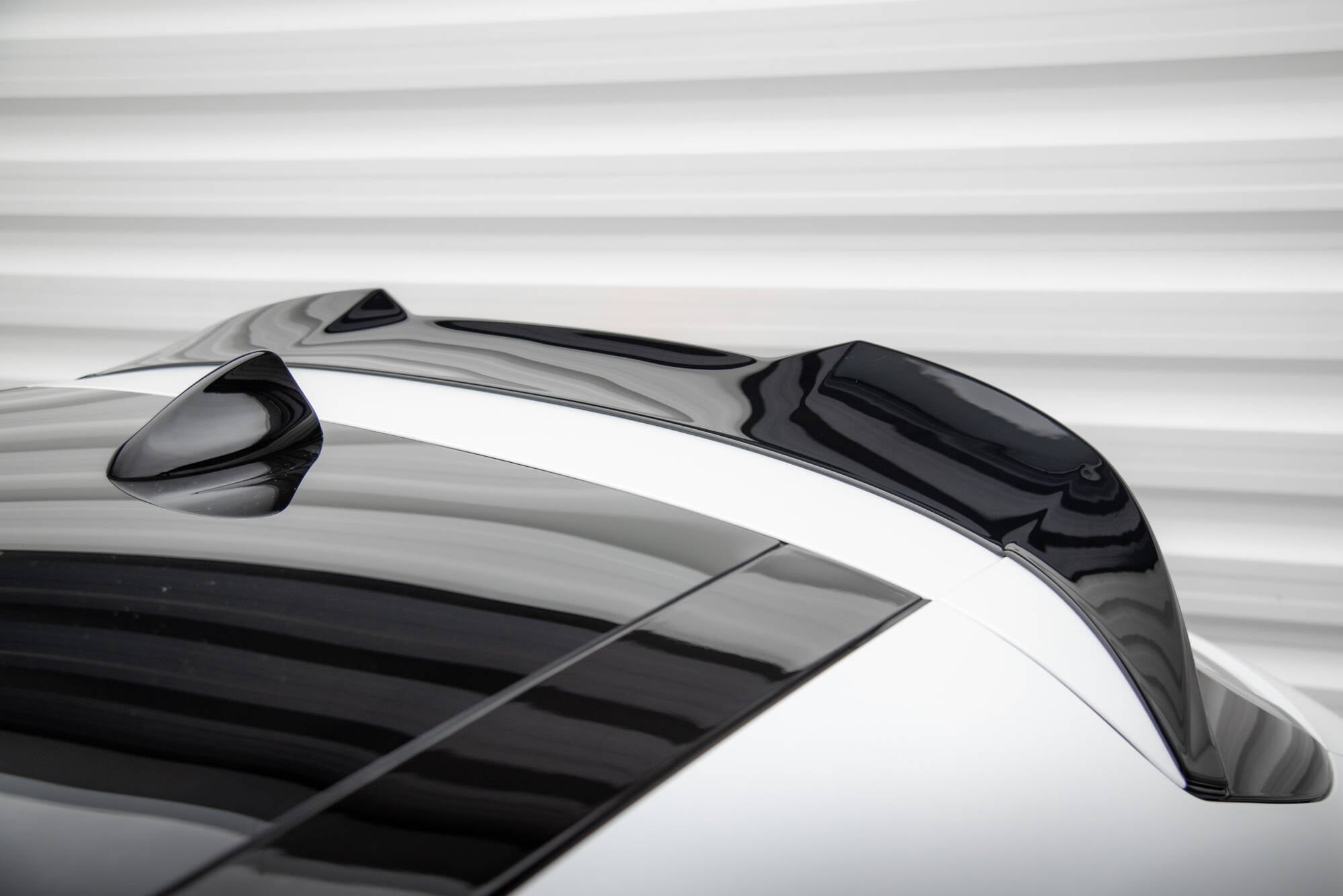 Maxton Design Spoiler CAP 3D passend für Maserati Grecale GT / Modena Mk1 schwarz Hochglanz