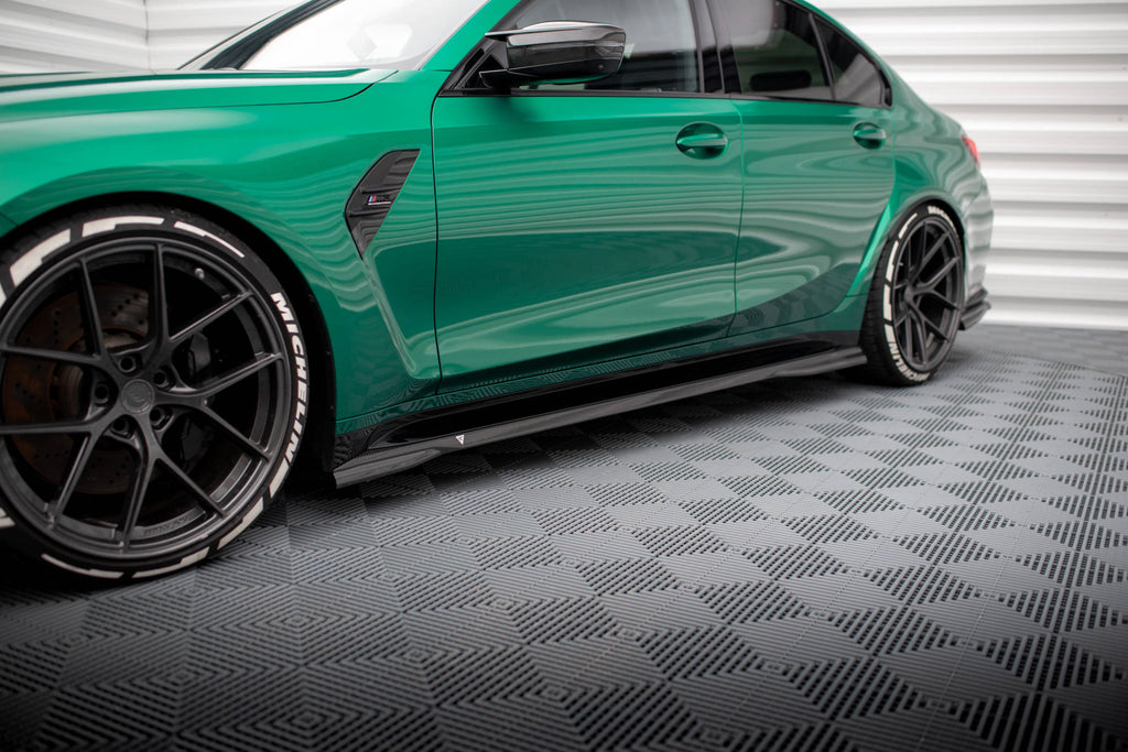 Maxton Design Prepreg Carbon Fiber Seitenschweller BMW M3 Limousine / Touring G80 / G81 für BMW M3 G80