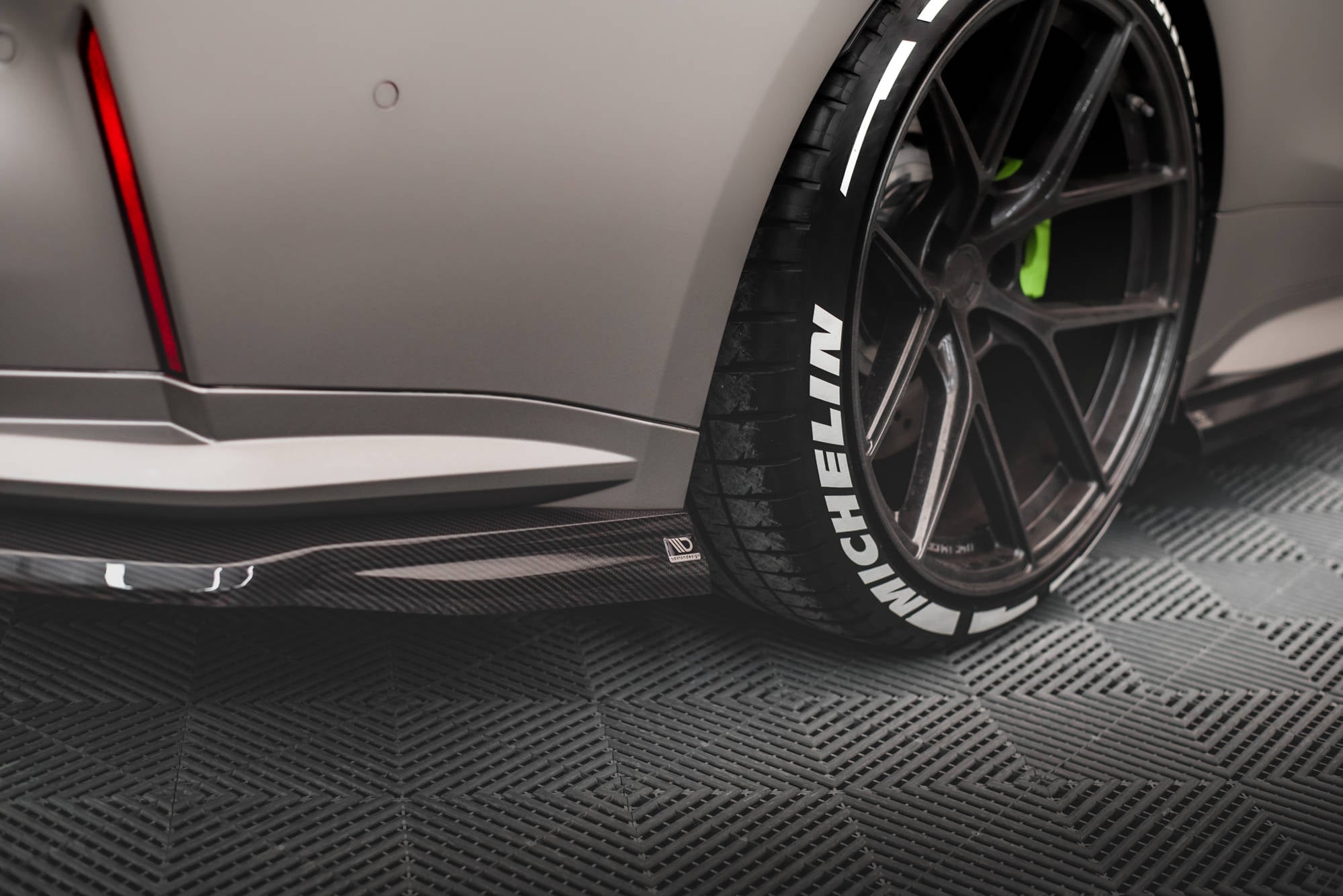 Maxton Design Prepreg Carbon Fiber Heck Ansatz Flaps Diffusor passend für BMW M4 G82 / G82 Facelift