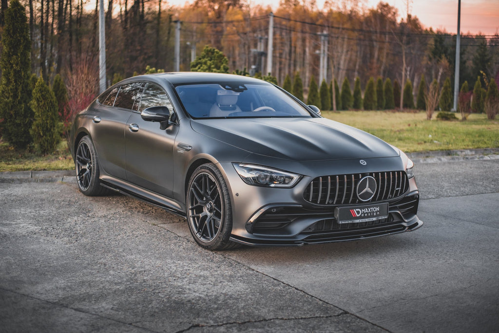 Maxton Design Front Ansatz V.1 für Mercedes-AMG GT 53 4-Door Coupe schwarz matt