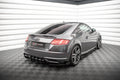Maxton Design Hintere Seiten Flaps passend für Audi TT S-Line 8S schwarz Hochglanz