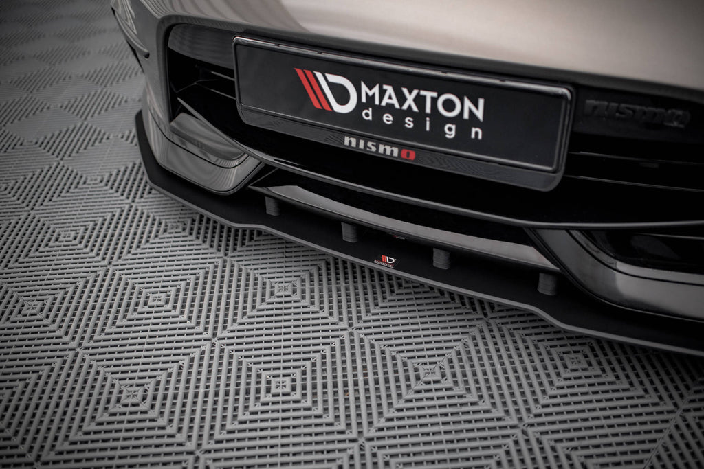 Maxton Design Street Pro Street+ Spoilerlippe Front Ansatz passend für Nissan 370Z Nismo Facelift