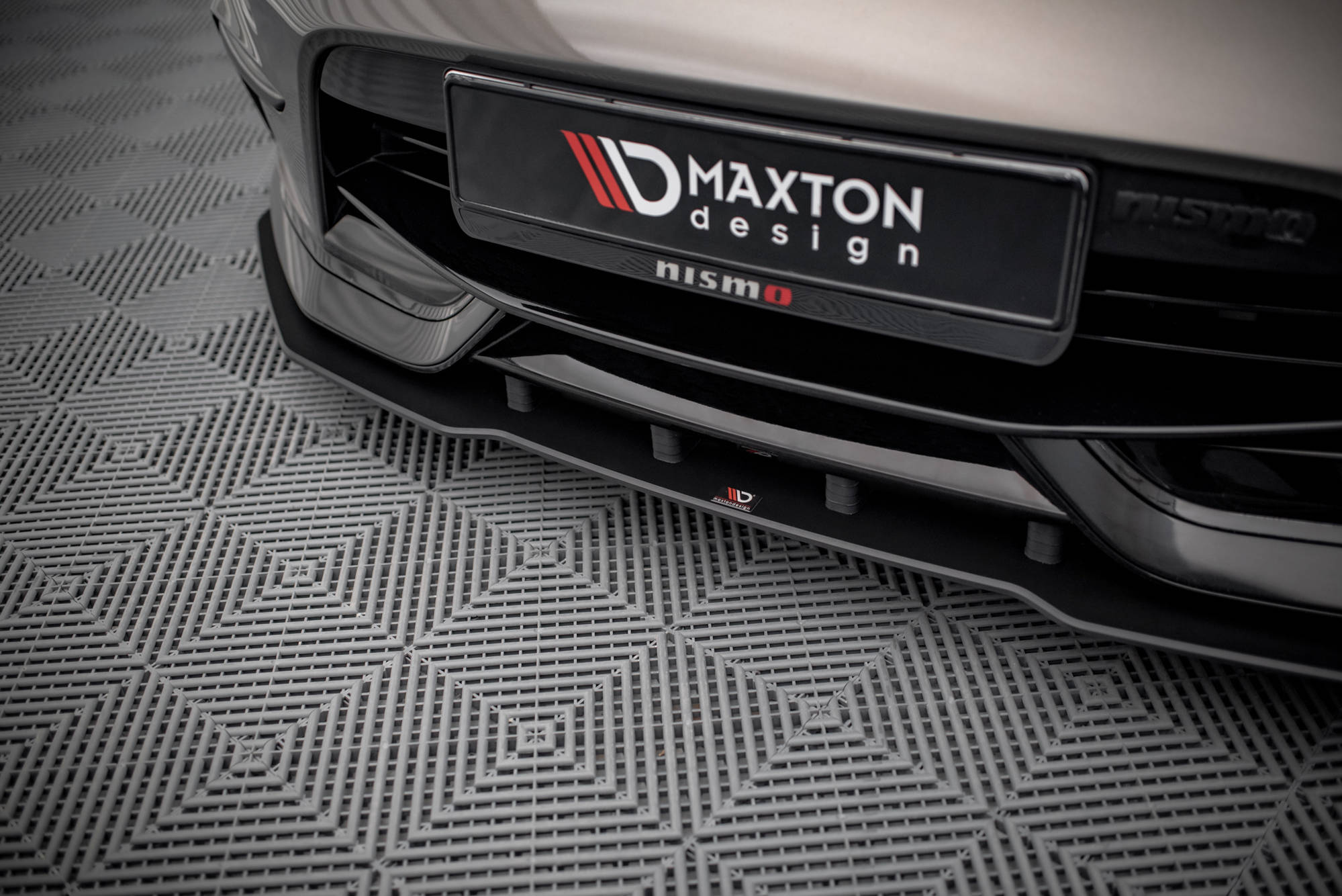 Maxton Design Street Pro Street+ Spoilerlippe Front Ansatz passend für Nissan 370Z Nismo Facelift