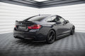 Maxton Design Heck Ansatz Flaps Diffusor V.1 passend für BMW 4er Gran Coupe M-Paket F36 schwarz Hochglanz