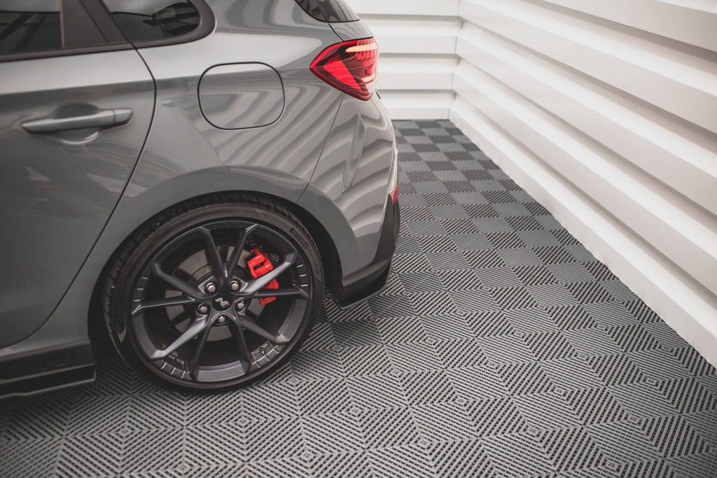 Maxton Design Street Pro Heck Ansatz Flaps Diffusor passend für Hyundai I30 N Hatchback Mk3 Facelift