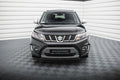 Maxton Design Street+ Spoilerlippe Front Ansatz V.2 passend für Suzuki Vitara S Mk2 schwarz Hochglanz