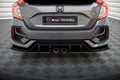 Maxton Design Street Pro Heck Ansatz Flaps Diffusor V.1 passend für Honda Civic Sport Mk 10 Facelift